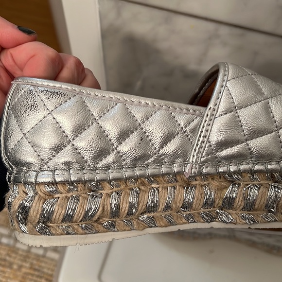J/Slides silver espadrilles - Picture 3 of 5